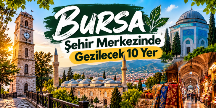 Bursa Şehir Merkezinde Gezilecek 10 Yer